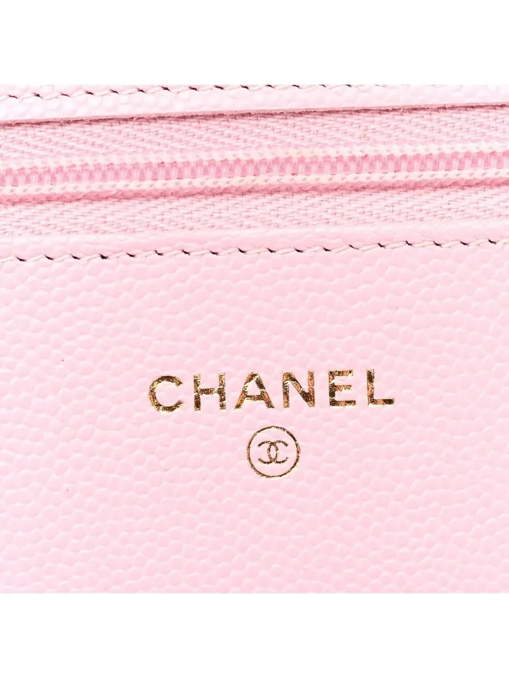 Chanel Caviar Quilted Wallet On Chain #307289C44B